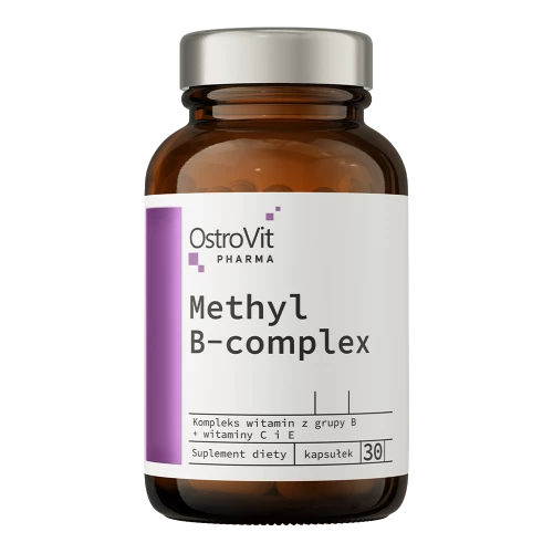 OstroVit - Pharma Methyl B-Complex - 30 kapsułek OstroVit - Pharma Methyl B-Complex - 30 kapsułek